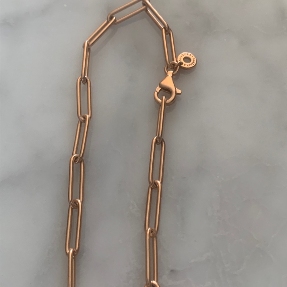 Pandora rose link necklace - Picture 3 of 4